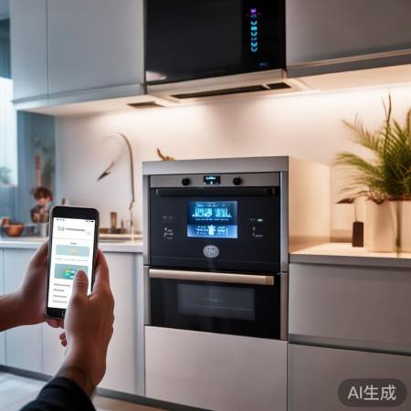 Leben燃气灶:手机APP远