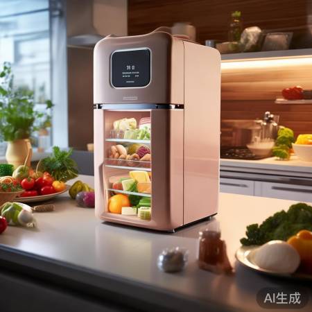 mini网红冰箱,美观实用,智