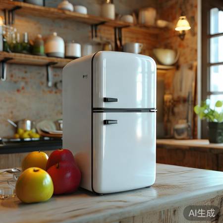 mini网红冰箱,生活精致小确