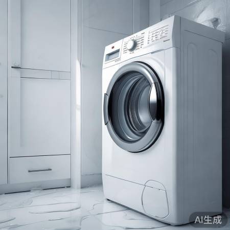 “洗衣机勿置潮湿处，防电路受潮