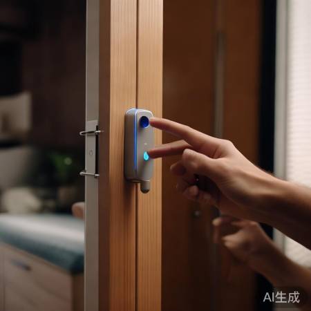 米家指纹锁,安装简便,耐用省心