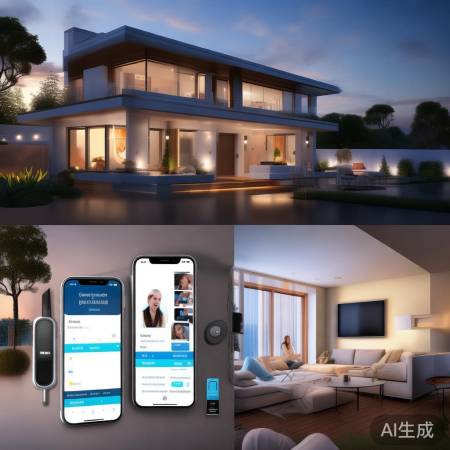 智能锁联智能家居,操控一机尽享