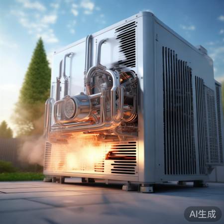 冷媒循环:冷媒管→室外机组→压