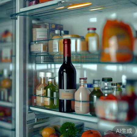 冰箱中间层,葡萄酒理想存放地