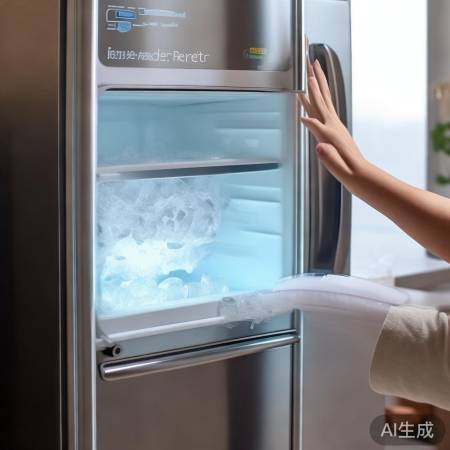 定期除霜,冰箱洁净冷气畅。