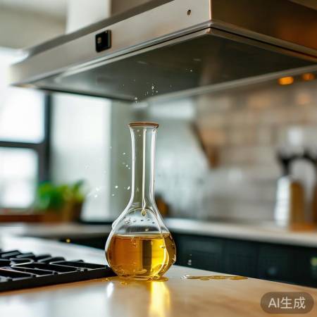 油烟机油杯满溢,及时清理保正常