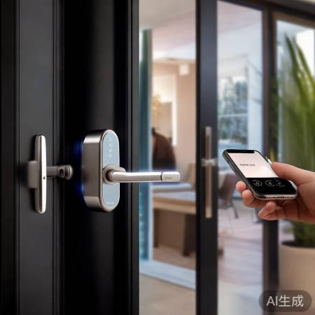 顾派智能锁,手机APP远程开锁