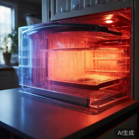 变色涂层,随温变色,酷炫烤箱墙