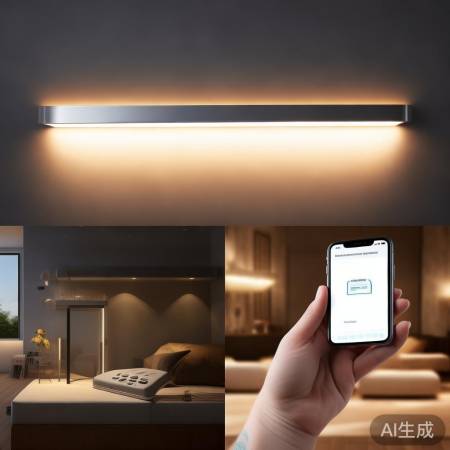 智能壁挂灯，调光节能，贴心环保