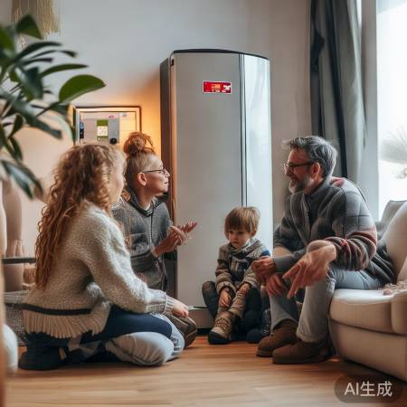 “节能减排，壁挂炉选热泵，节能