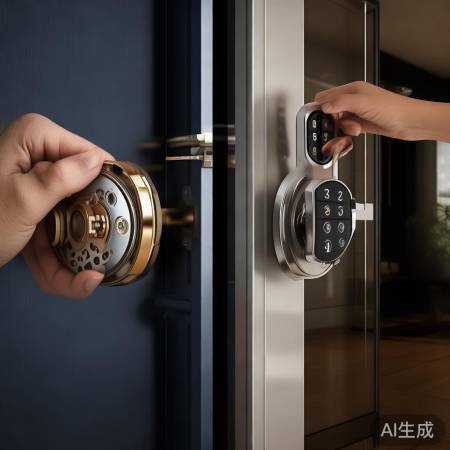 机械锁易破解,电子锁更安全,电