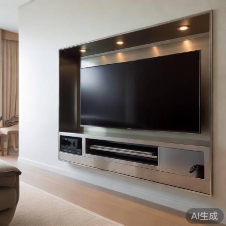 壁龛尺寸适中，深度充足，内设隐