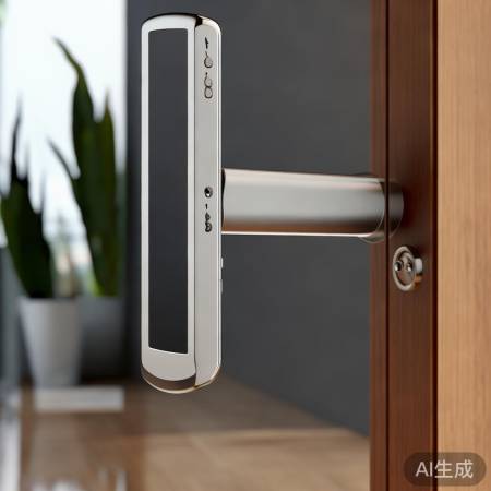 智能锁铝制外观,双门实用高大上