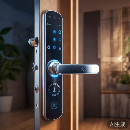 全智能锁,手机APP控,指纹安