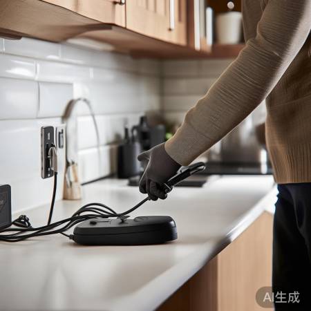 安全连接电源，请专业人士。