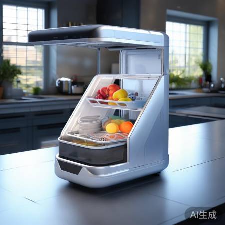 欧普消毒柜Q107R，紫外线杀