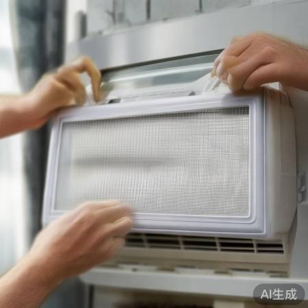 中央空调清洗：先取过滤网