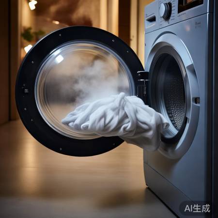 洗衣机烘干途中，安全开法大揭秘