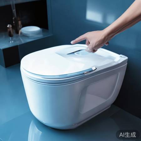 摩百智能马桶节水环保，操作简便